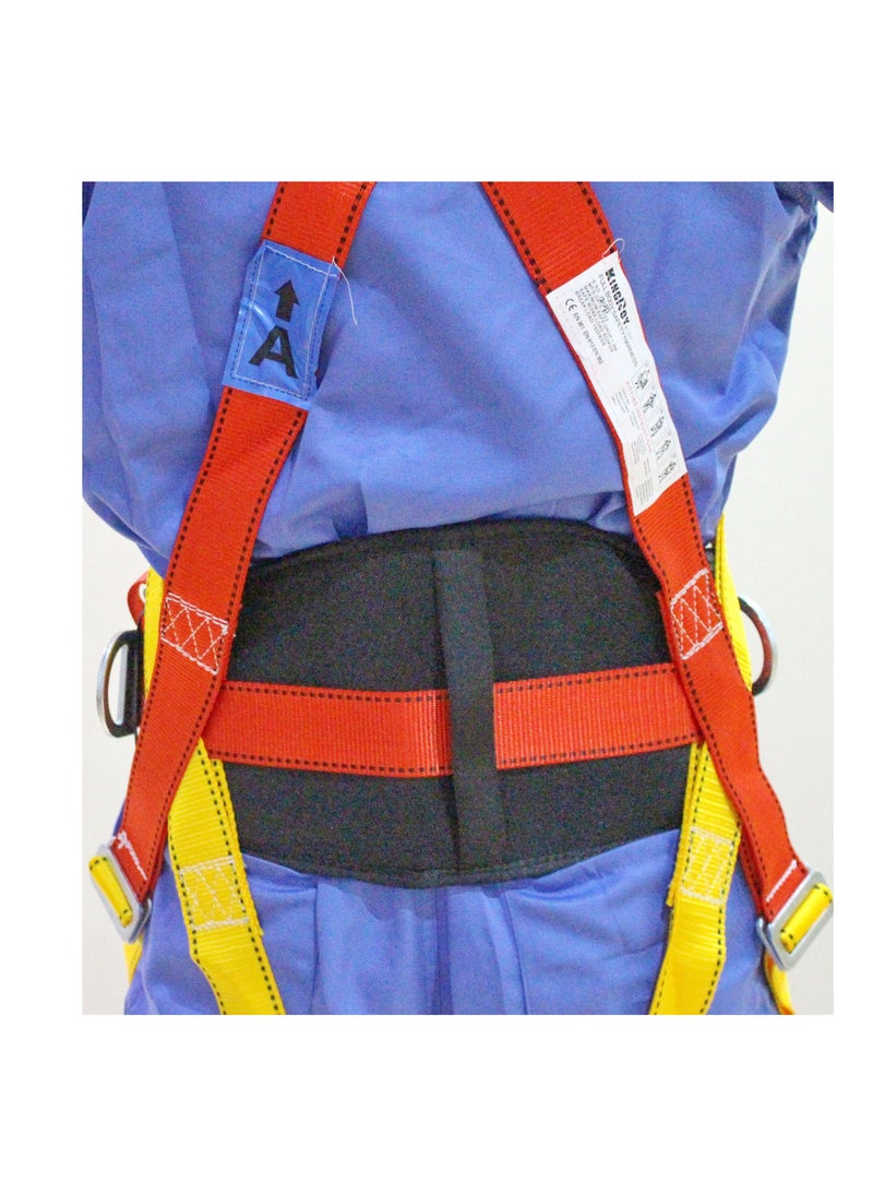 Full body safety harness with waist protection, shock absorber 2 rope and 2 big safety hook, 6 point adjustable - pzsku/ZEC9F4C600FA610AB8243Z/45/_/1681569477/f29eaadf-416a-4303-a6f7-49aaddfd999f