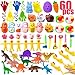 GOAUS Easter Egg Fillers Party Favors for Kids 60 Pcs Small Toys Prizes Bulk Goodie Bags Stuffers Treasure Box Toys for Classroom Prize Box Birthday Goody Bag - Image 2