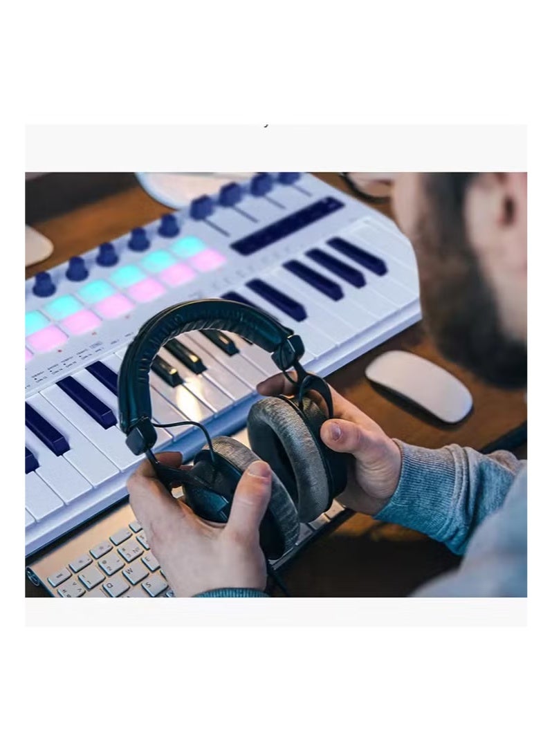M-VAVE SMK-37 PRO Keyboard MIDI Controller 37 Key 16 RGB Pads&8 Knobs Supports Wireless Connection Systems Software Operation - Image 3