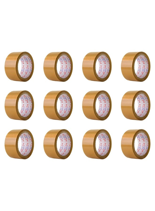 Day to Day Bulk Masking Brown Bopp Tape 50 Yards- 12pcs - Image 2