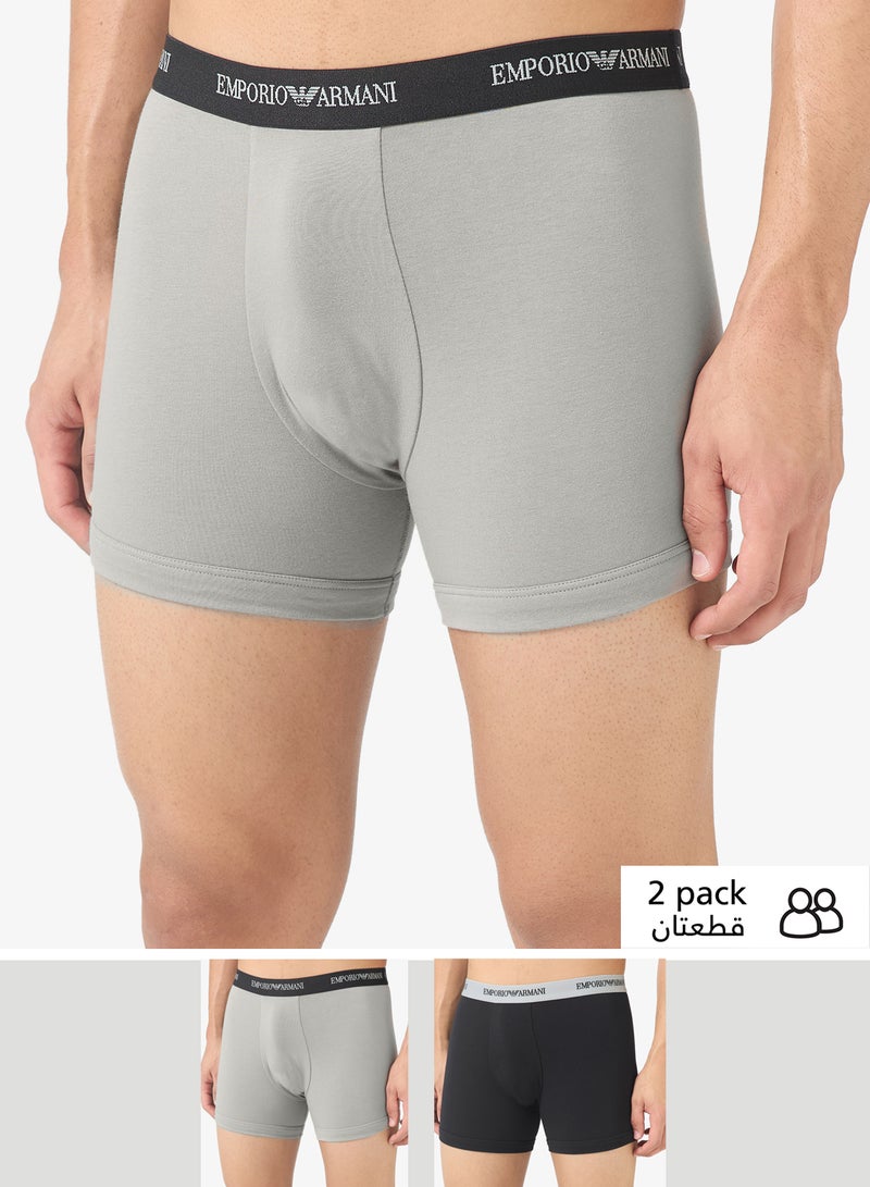 EMPORIO ARMANI 2 Pack Of Boxers - Image 1