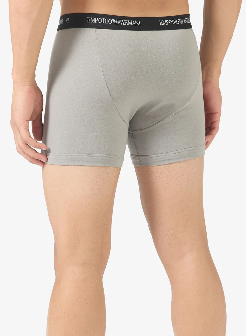 EMPORIO ARMANI  2 Pack Of Boxers for Men | Best Price UAE