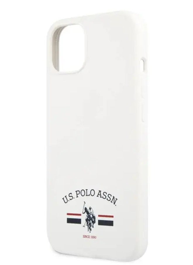 iPhone 13 Case 6.1inch Liquid Silicone Flag Logo USPA - White - pzsku/ZEC9F91D1AC388F8A0569Z/45/_/1720012968/cb487e63-0826-496b-bf58-a5a7ee106e21