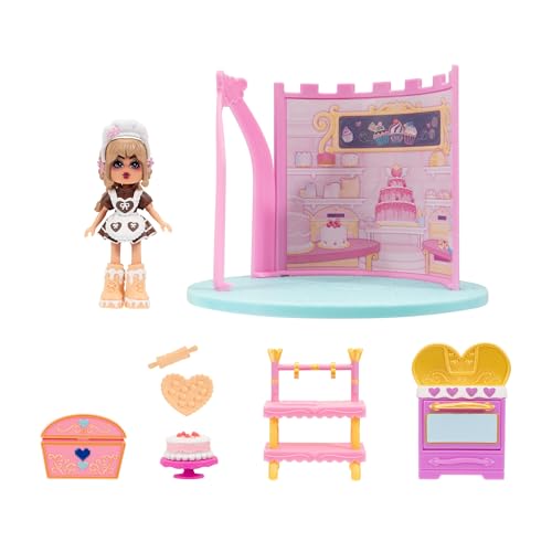 Royale High Baking Class Playset - 1 Doll, 6 Accessories - Fits Inside Castle Playset - Virtual Item Code Included - Ages 5+ - Image 1