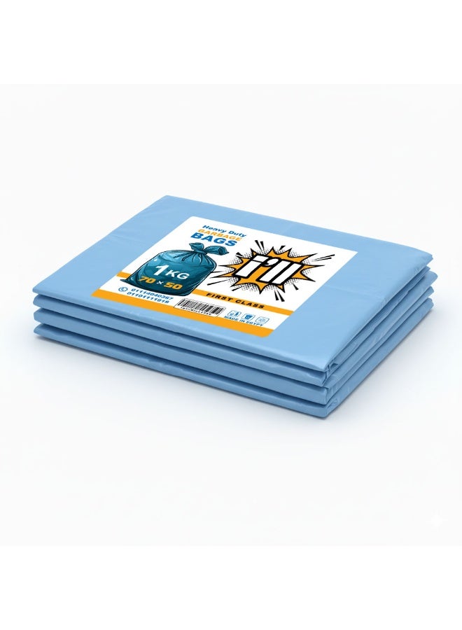 "Premium Quality Garbage Bags – Extra Thick & Heavy Duty – 1 Kg , Strong and Reliable for Home, Office, Restaurants & Commercial Use" - Image 1