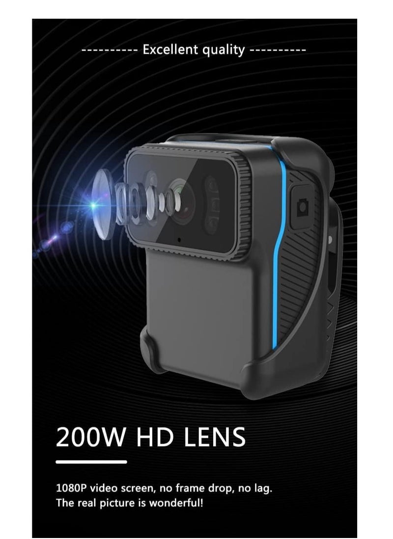 Generic - Wearable Mini WIFI Body Camera with Night Vision and Audio Video Recording for Law Enforcement and Security - Image 1