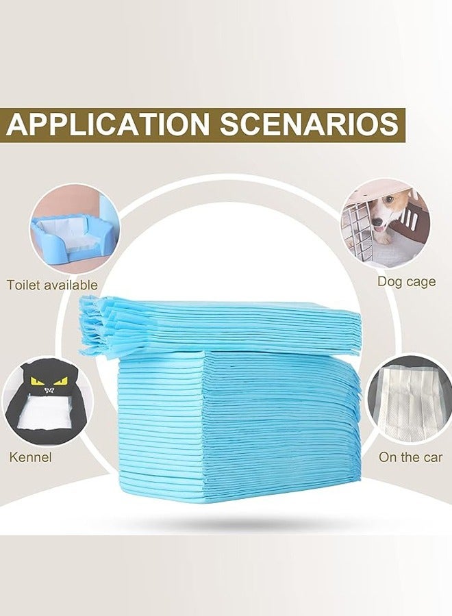 Pet Pads Pet Training Pads Disposable Absorbent Quick Drying Leak-Proof Pee Pads Puppies Potty Training Mats for Puppies Cats Rabbits M(45*60cm) - Image 3