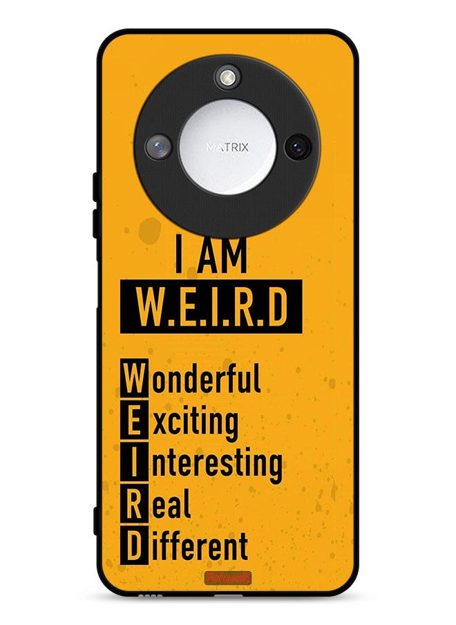Tolwak Honor X9c Smart 5G Protective Case Cover I Am Weird  - Image 1