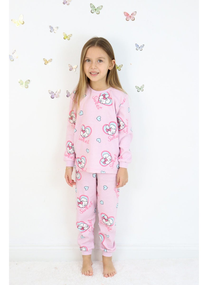 Girls Medium Thickness Basic Printed Pajama Set - pzsku/ZEC9FD7DA814A8F537F1EZ/45/_/1741309726/9d731f7a-40c0-48f7-9aa2-959b5a580dc5