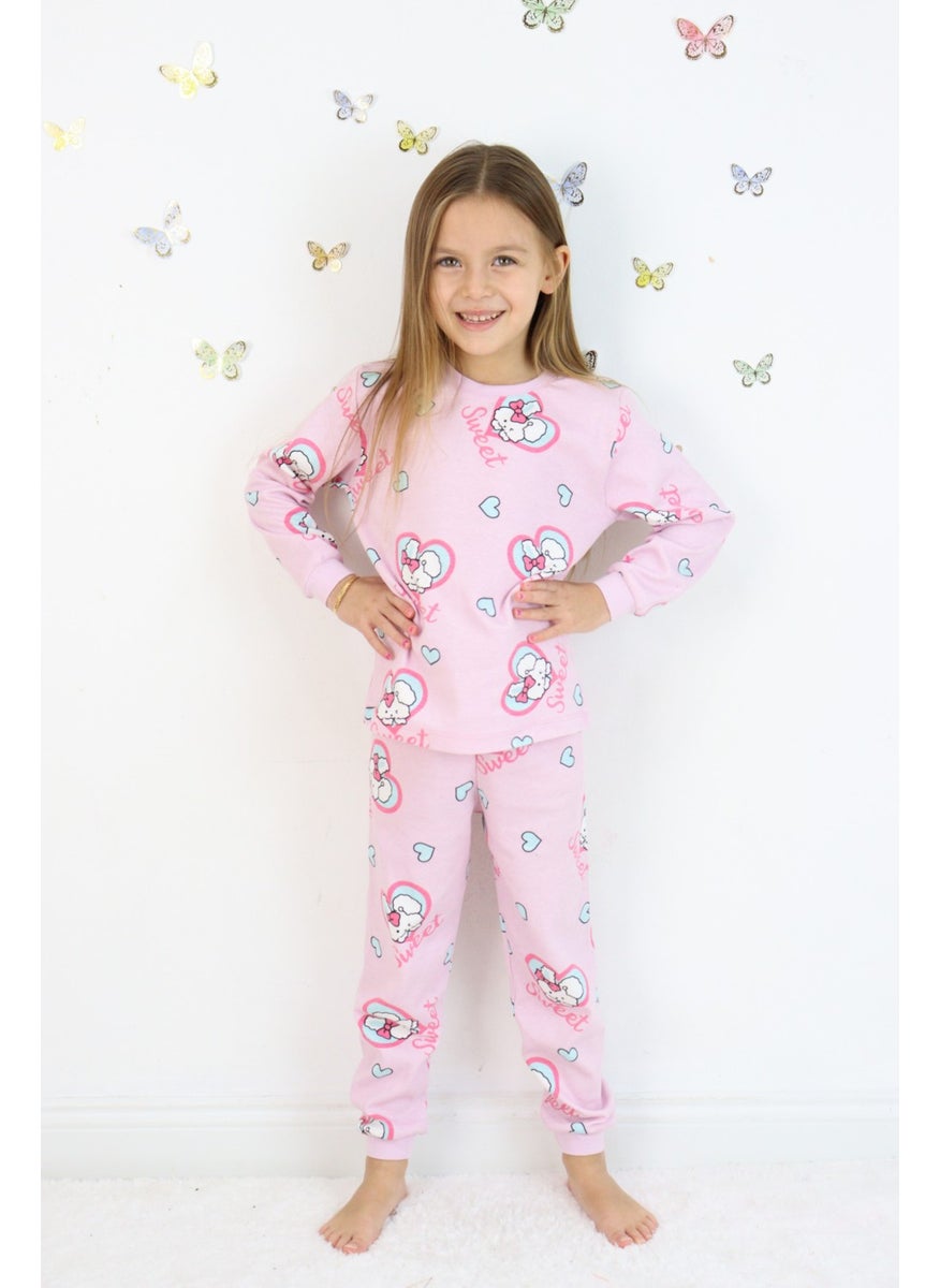 Girls Medium Thickness Basic Printed Pajama Set - pzsku/ZEC9FD7DA814A8F537F1EZ/45/_/1741309775/5149dbf0-a39b-41ae-a4e8-d023950a7434