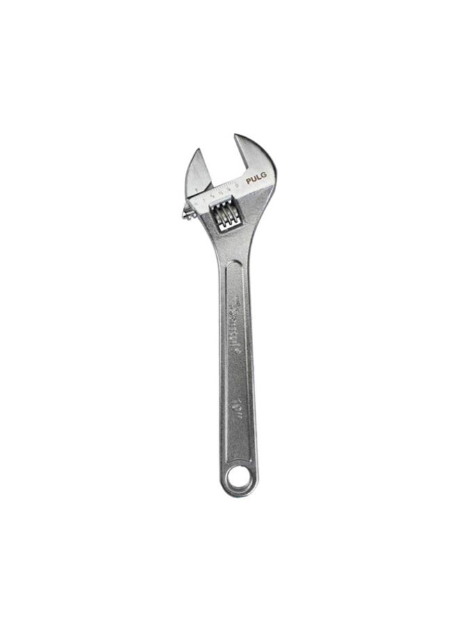 Adjustable Wrench CR-V Chrome 10 inch