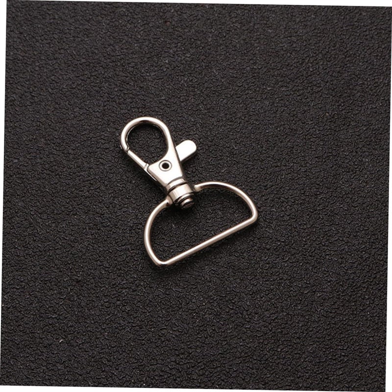 24 Pcs Swivel Lobster Clasp Keychain Hooks For Crafts Beading Projects Lightweight Break Resistant - Image 4