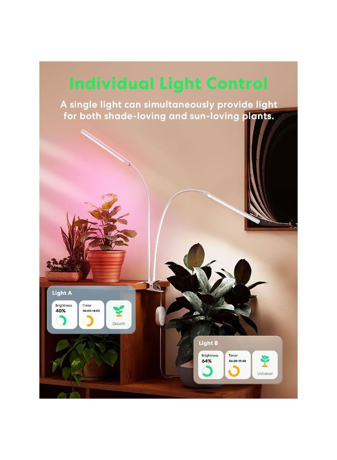 BBSolar Desk Plant Grow Lamp – White - Image 5