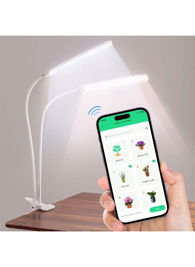 BBSolar Desk Plant Grow Lamp – White - Image 1