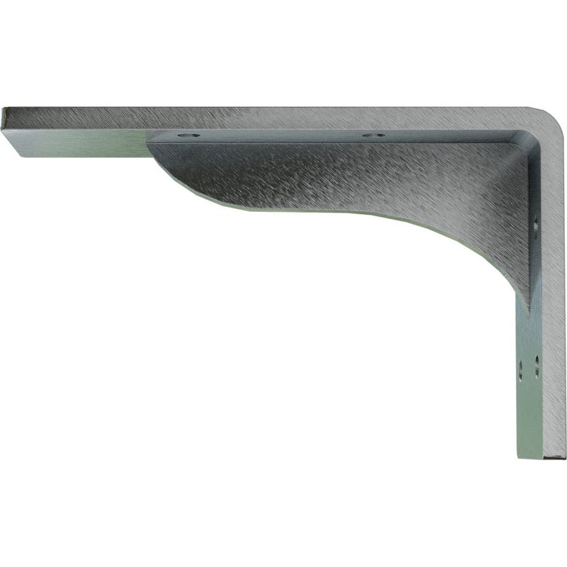 Ekena Millwork BKTM02X06X03EBCRS Steel Bracket Embrey, 2" W x 6" D x 3 3/4" H, Unfinished - Image 4