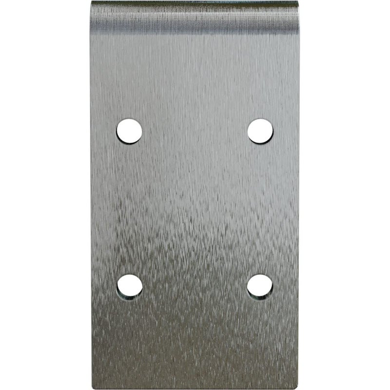 Ekena Millwork BKTM02X06X03EBCRS Steel Bracket Embrey, 2" W x 6" D x 3 3/4" H, Unfinished - Image 5