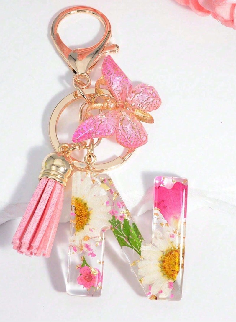 Generic Letter (N ) Keychain  - Image 1