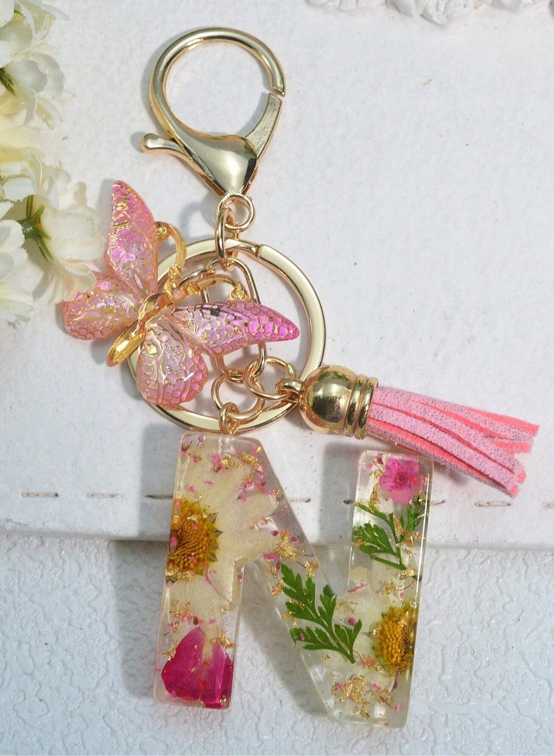 Generic Letter (N ) Keychain  - Image 2