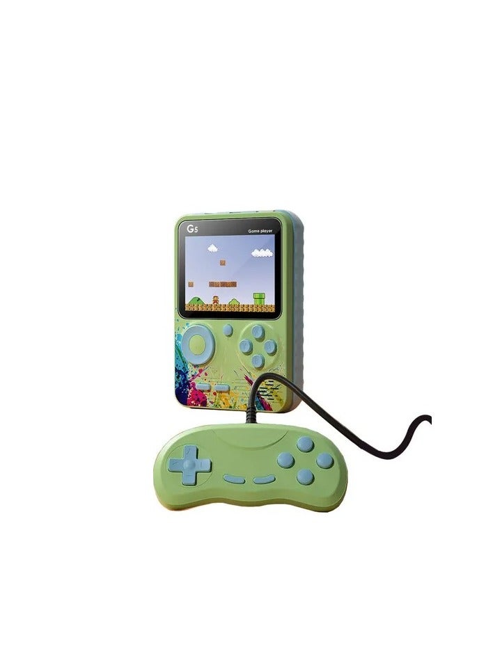 Retro Mini Handheld G5 Game Console Matcha Green - Image 5