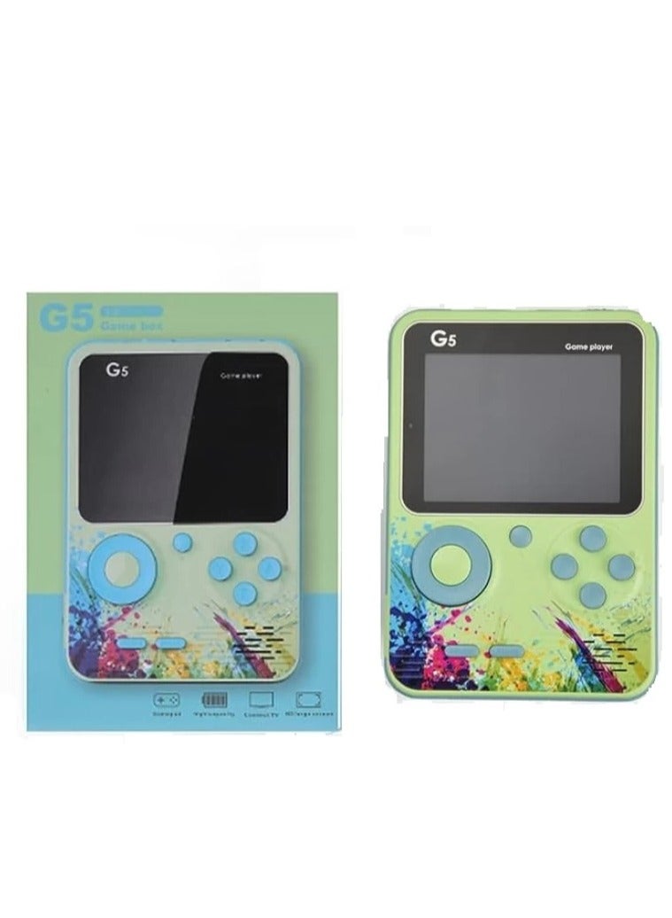 Retro Mini Handheld G5 Game Console Matcha Green - Image 4