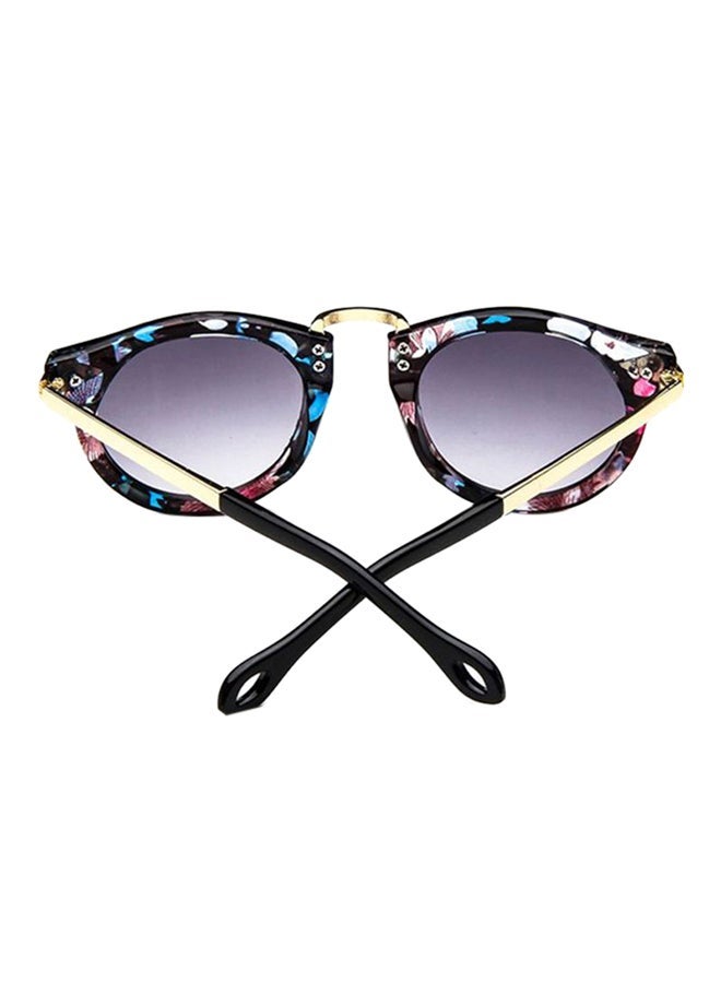 Kids' Retro Fashion Round Frame Sunglasses - Image 2