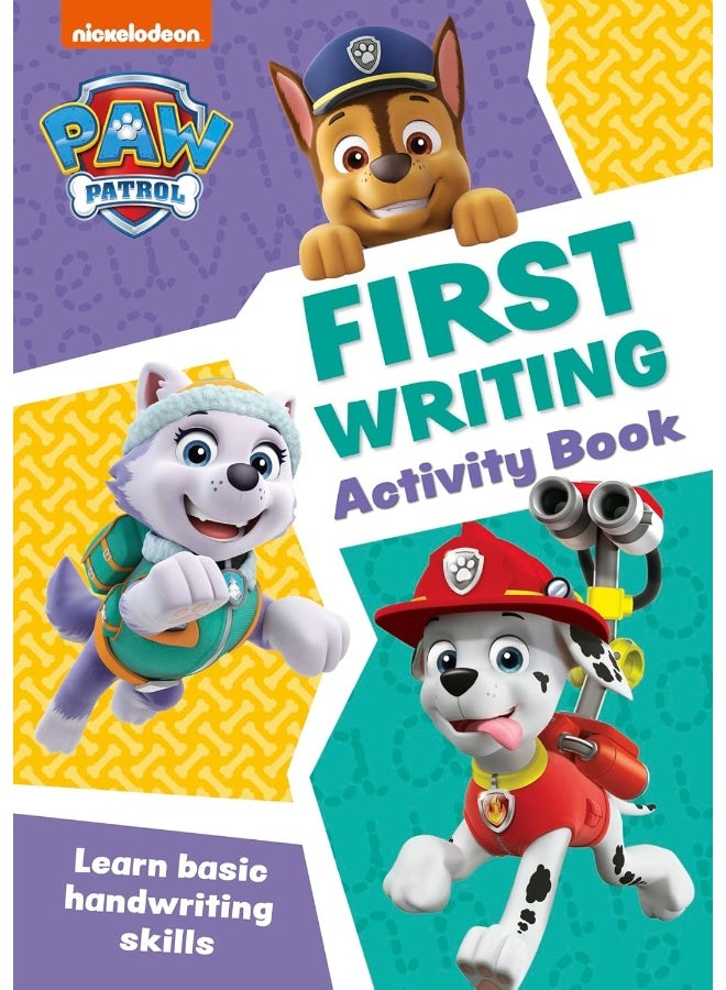 Paw Patrol First Writing Activity Book: Get ready for school with Paw Patrol - Image 1