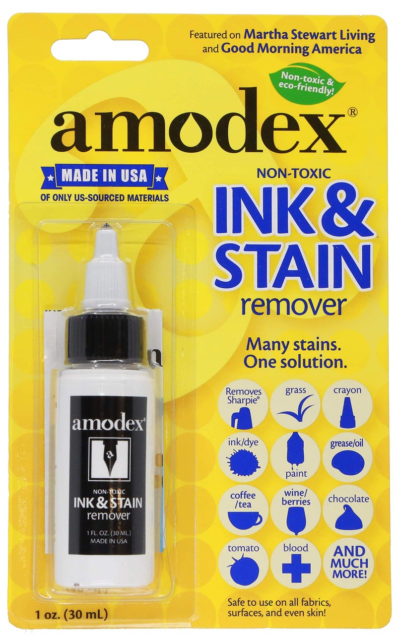 Amodex Ink & Stain Remover 1oz Bottle - Image 1