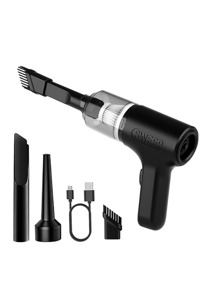 CAYGA Handheld Car Vacuum Cleaner，Car Vacuum Dual Use Blow Cleaner Handheld Auto Vaccum Cleaner Blower 2in1 - Image 1