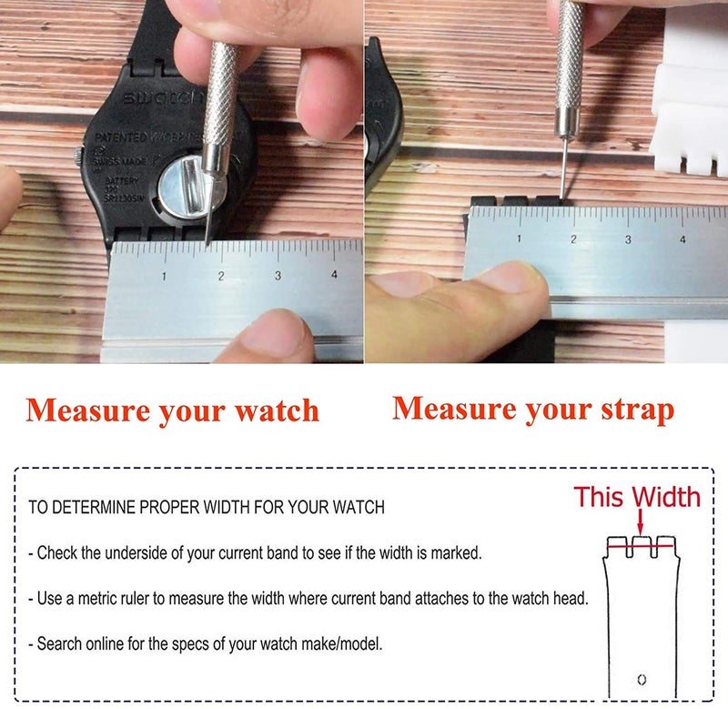 GreenOlive Green Olive GREENOLIVE Wasserdichtes Uhrenarmband aus Silikon-Gummi, Black, 20mm, Casual - Image 2