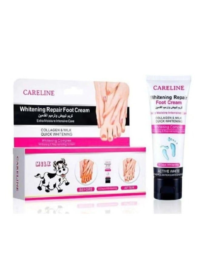 Careline Foot Whitening & Repair Cream  100g