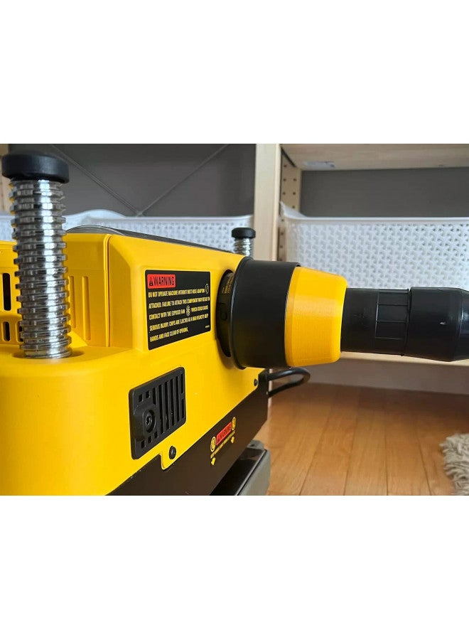 ToolCurve 2 1/2 Hose Adapter Compatible with Dewalt DW735 & DW735x Planer - Made in USA! - Image 4