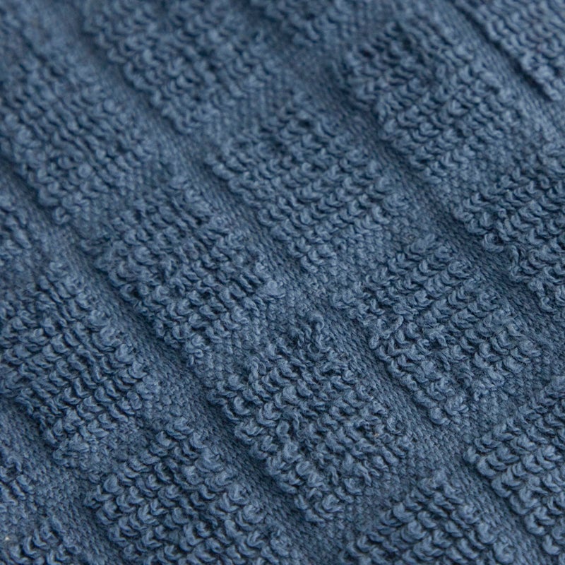 Ritz Premium Kitchen Towel and Dish Cloth Value Set: Highly Absorbent, Super Soft, Long-Lasting, 100% Cotton Checked and Solid Hand Towels, Tea Towels, Bar Towels - 6 Pack, Federal Blue - Image 3