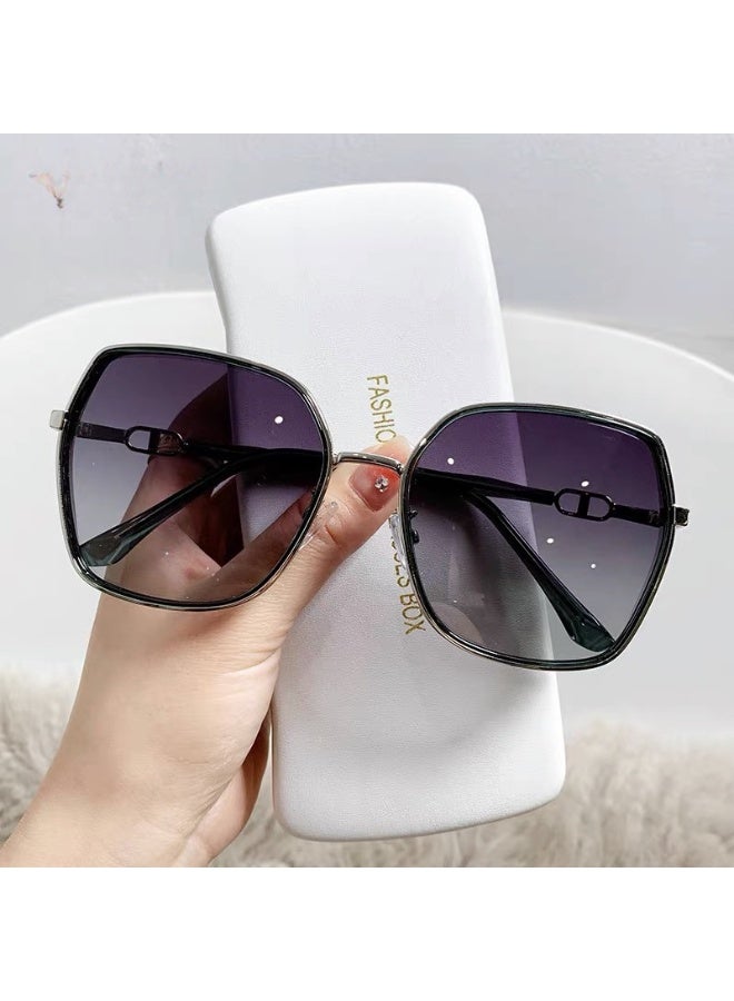 V.nice Women's Oversized Gradient Sunglasses UV400 Protection Polarized Shades, 2026 New Trendy Large Frame Sunglasses for Big Faces - Image 1