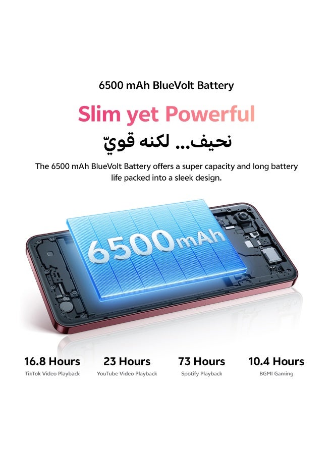 vivo Y31 5G Coral Red 8GB RAM 256GB 6500mAh Battery Online Exclusive Bundle: TWS Earbuds - Middle East Version - Image 4