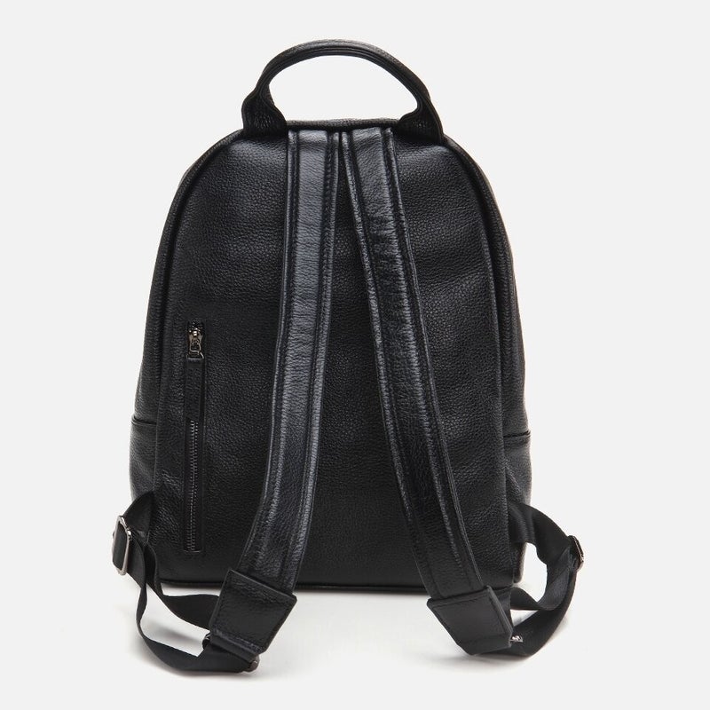 Hotiç 04CAH272980A100 Genuine Leather Black Men's Backpack  - Image 3