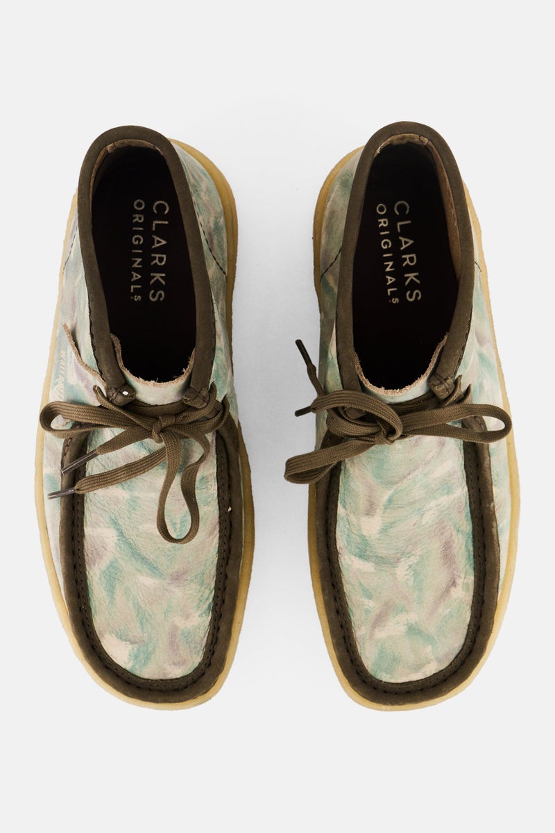 clarks أحذية أنكل لاسي أب للرجال من وولبي، أخضر - Image 2