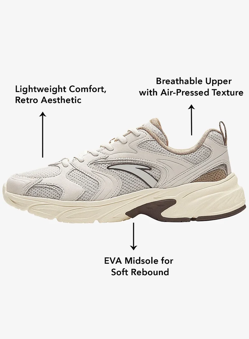 ANTA OG800 Retro Breeze Sneakers | Women’s Breathable Mesh Sport-Inspired Lifestyle Shoes