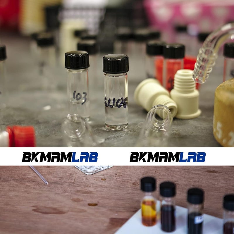 BKMAMLAB 40ml Clear Small Glass Vials 30pcs with Screw Caps(30pcs) - Image 4