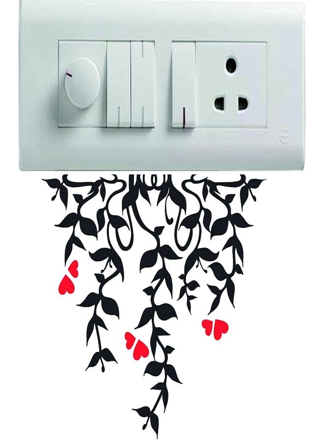 Techgifti ملصق حائط من مادة البولي فينيل كلوريد من تيك جيفتي، بتصميم سيدة راقصة وبوه، مناسب لغرفة الأطفال، وديكور جداري، وملصق للثلاجة - عبوة من 5 قطع - Image 2