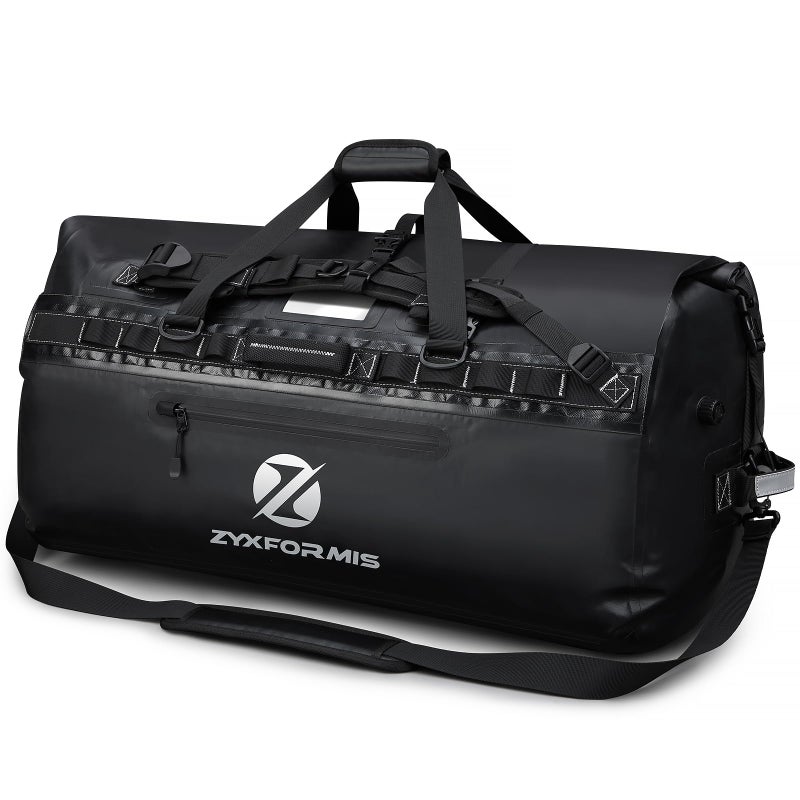 Zyxformis Waterproof Duffle Bag Large Marine Dry Bags Heavy Duty Adventure Travel Bag for Men and Women Waterproof Duffel Backpack for Kayaking Boating Hiking Camping Vacation 65L 110L 160L - Image 2