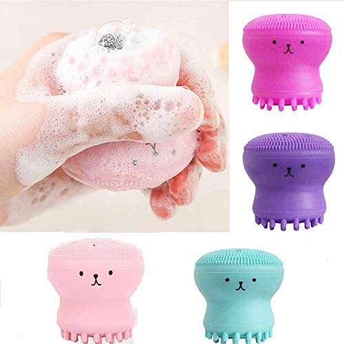 Majik All in One Deep Pore Cleansing Sponge and Brush for face scrub Massager for women and girls - Image 3