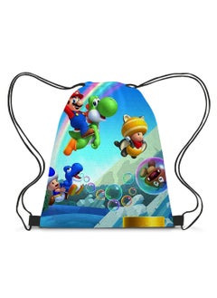 Mario Oxford Cloth Drawstring Bag 35*45cm 