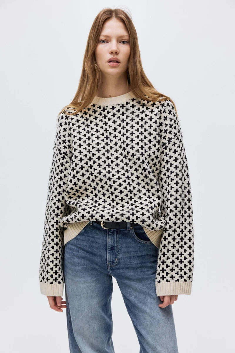 H&M Jacquard-knit jumper