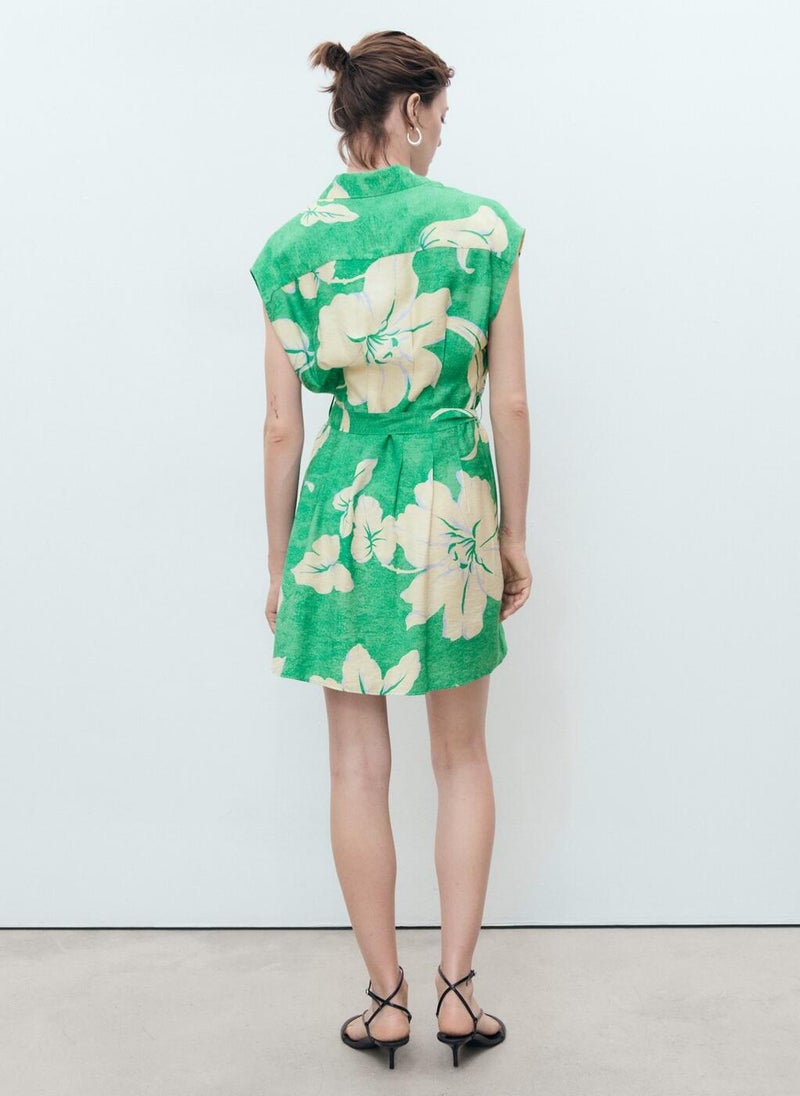 MANGO Floral Print Dress  - Image 2