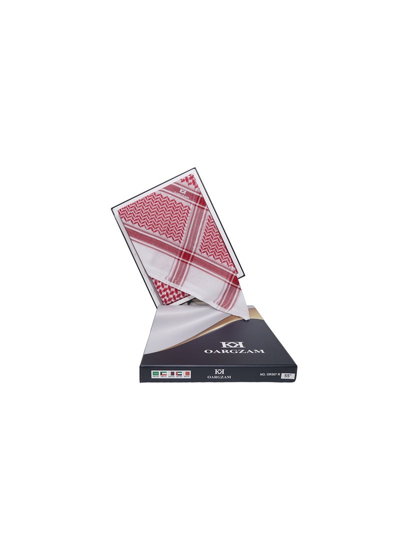 oargzam Men's OARGZAM Red Shemagh OR507 R - Image 3