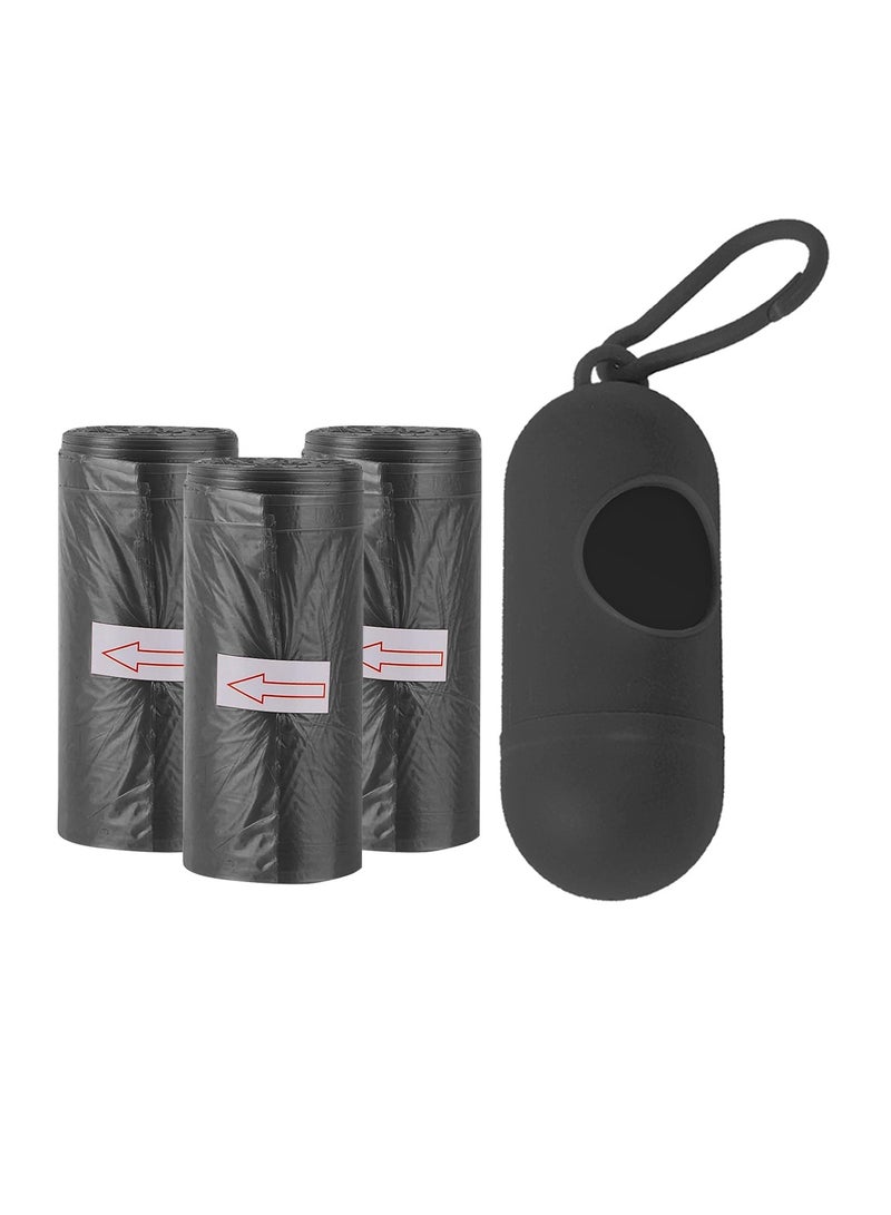 STAR BABiES Scented Bag Pack of 3/45 Bags with Dispenser Black - Image 1