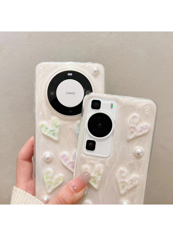 اس-توب جراب لهاتف Huawei P60 / P60 Pro، جراب هاتف TPU كريمي من Decoden Gum - Image 5