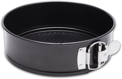 PureBake Springform Cake Pan, 22 cm, Non-Stick with Removable Bottom, Oven-Safe to 450°F, Black - Image 1