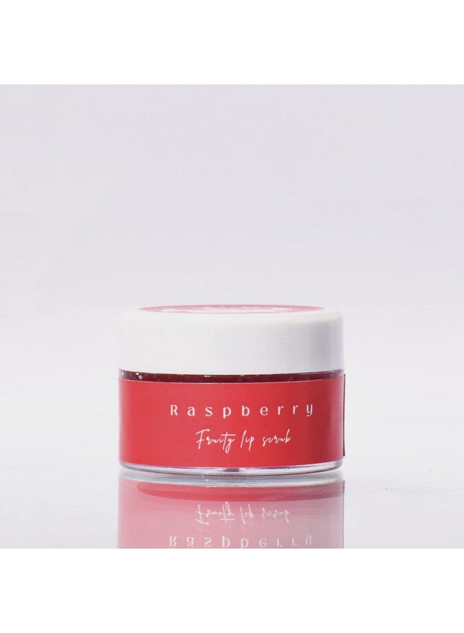 Mu M&U Raspberry Slush Fruity Lip Scrub | 100% Vegan Treats dark and dry lips Heal chapped lips For Men & Women - Image 2