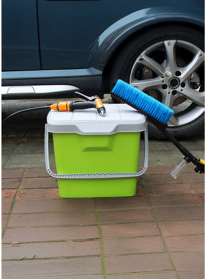 Portable Car Washer with 16L Tank – 40W Powerful Pump, 6m Hose & Storage Box - Image 4